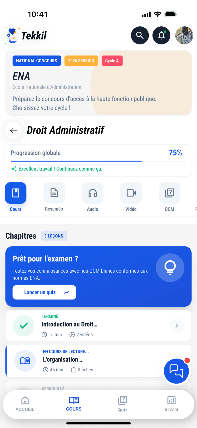 Page cours — Droit Administratif
